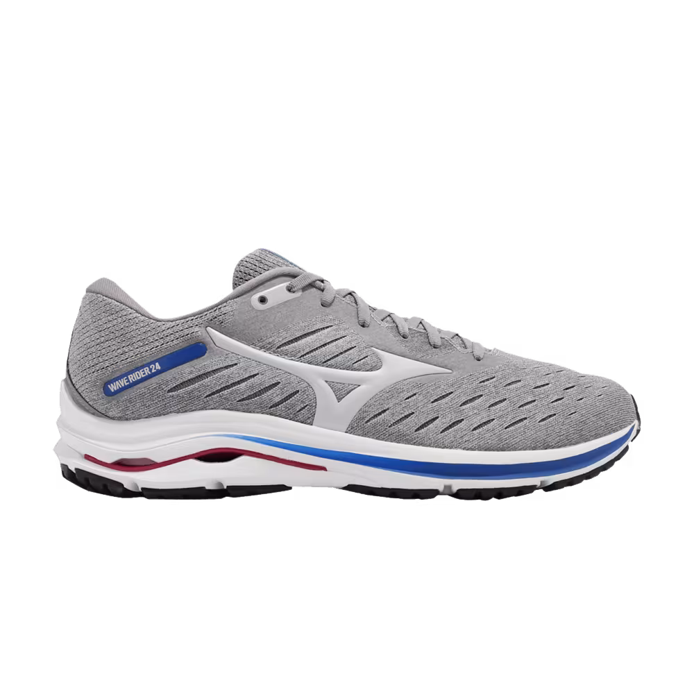 Mizuno Wave Rider 24 Super Wide Grey Blue