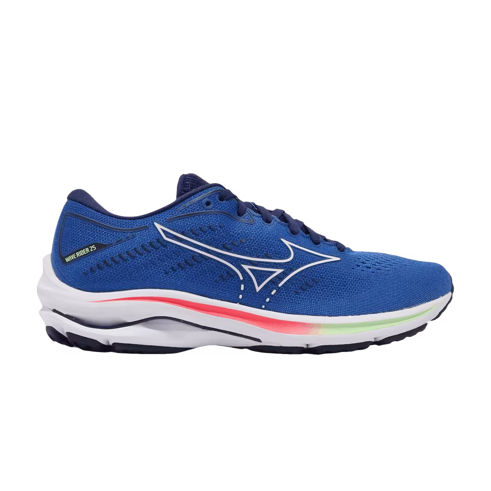 Mizuno Women's Wave Rider 25 Indigo Diva Pink