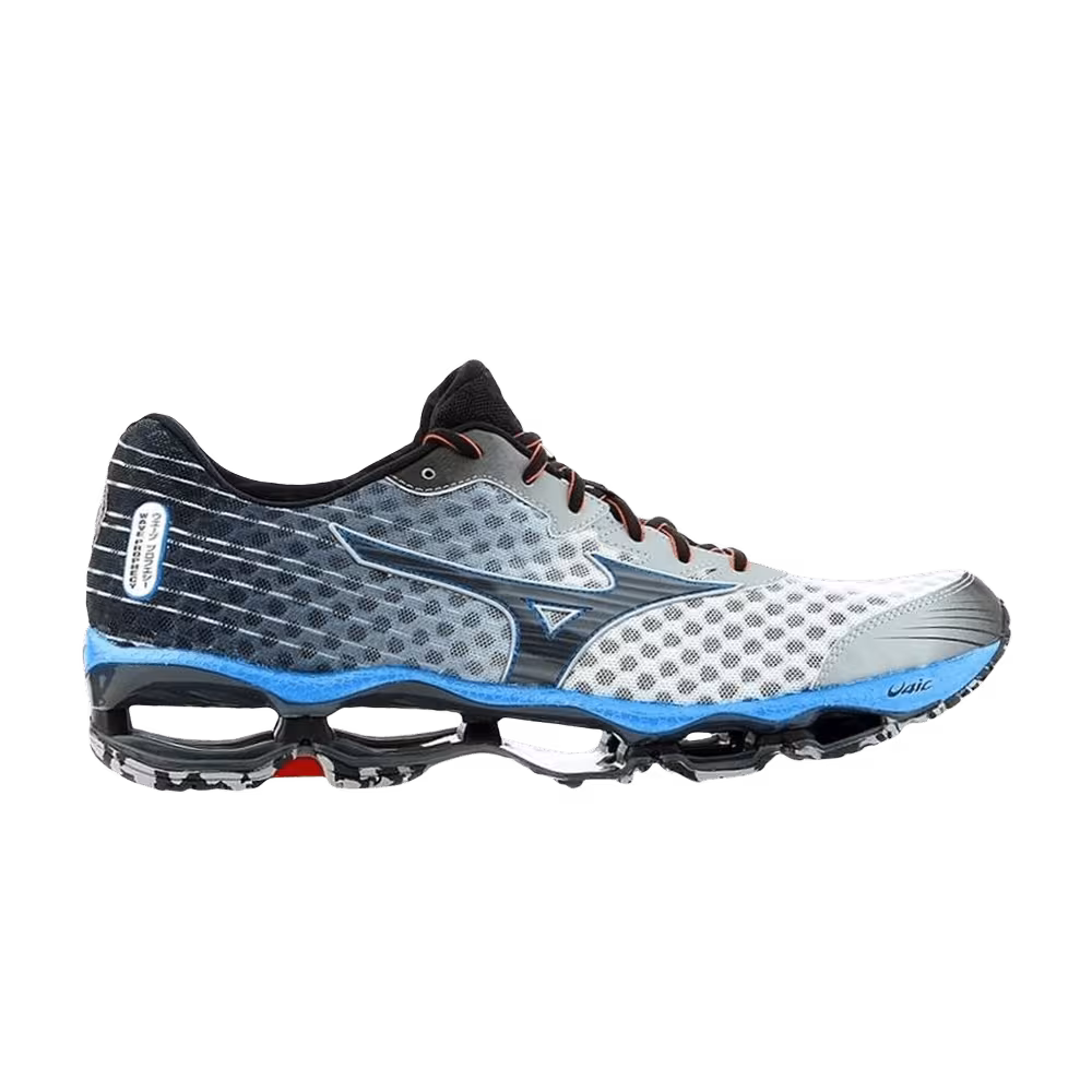 Mizuno Wave Prophecy 4 White Black Directoire Blue