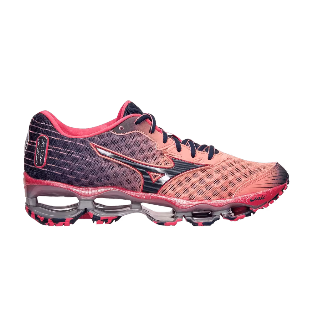 Mizuno Women's Wave Prophecy 4 Pink Purple Gradient