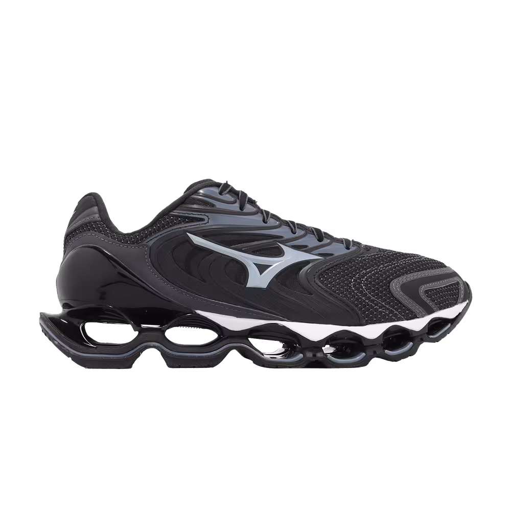 Mizuno Wave Prophecy 12 S Black Blue Reflective