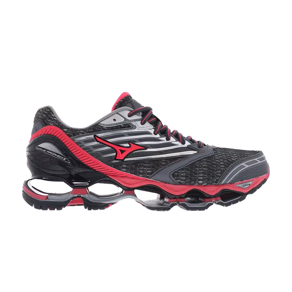 Mizuno Women's Wave Prophecy 5 Grey Pink