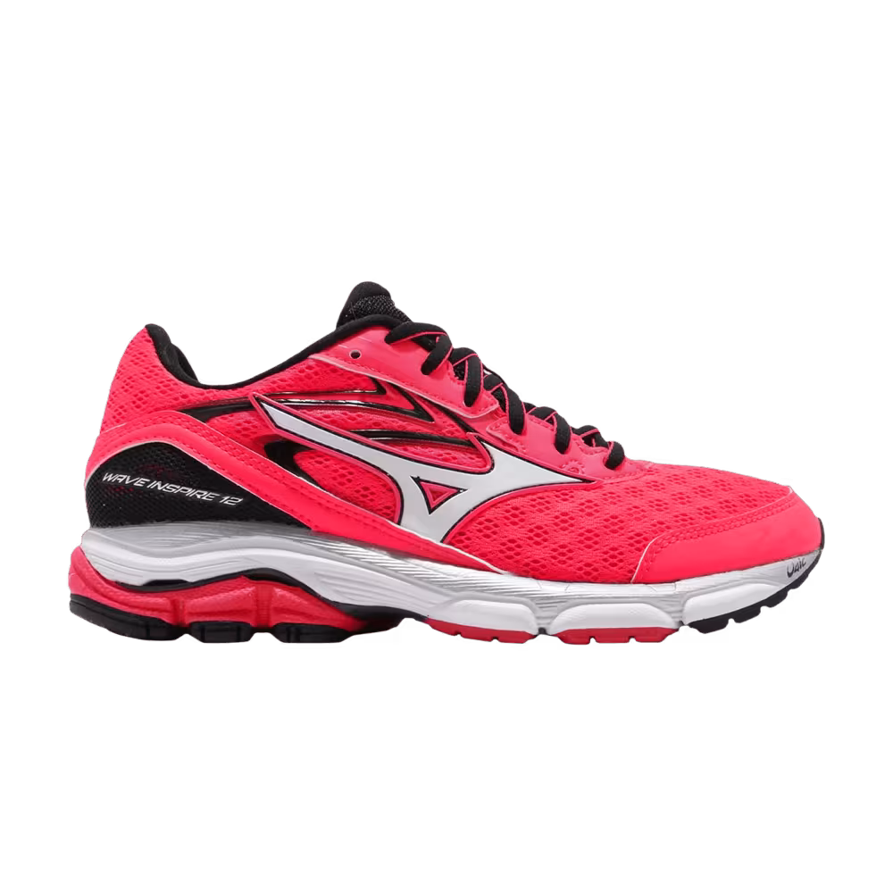Mizuno Women's Wave Inspire 12 Pink White Black