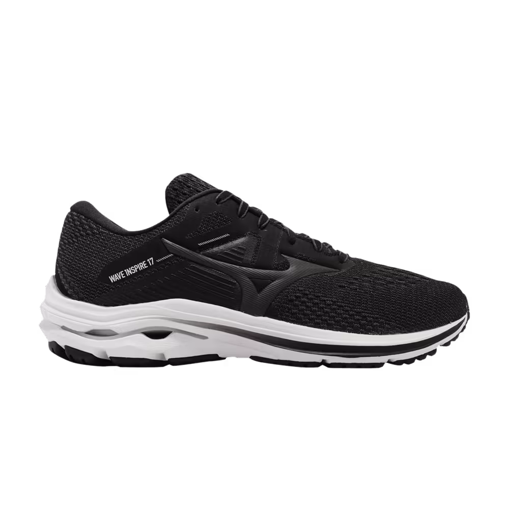 Mizuno Wave Inspire 17 Super Wide Black Grey