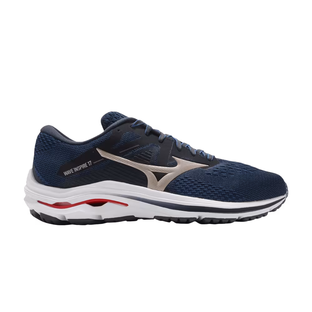 Mizuno Wave Inspire 17 Super Wide Navy Gold