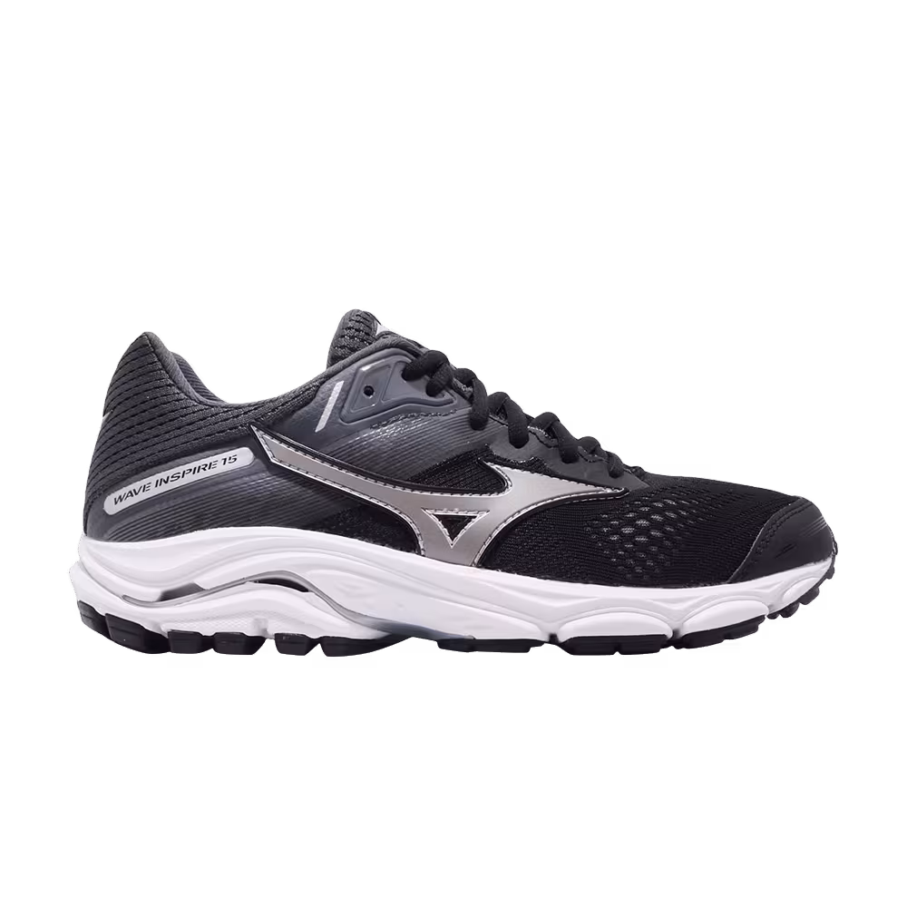 Mizuno Women's Wave Inspire 15 Wide Silver