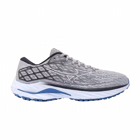Mizuno Wave Inspire 20 2E Wide 'Harbor Mist Federal Blue'