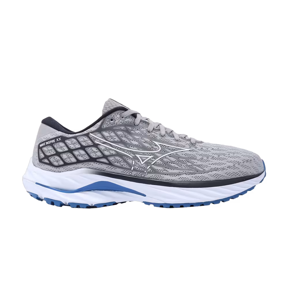 Mizuno Wave Inspire 20 2E Wide Harbor Mist Federal Blue