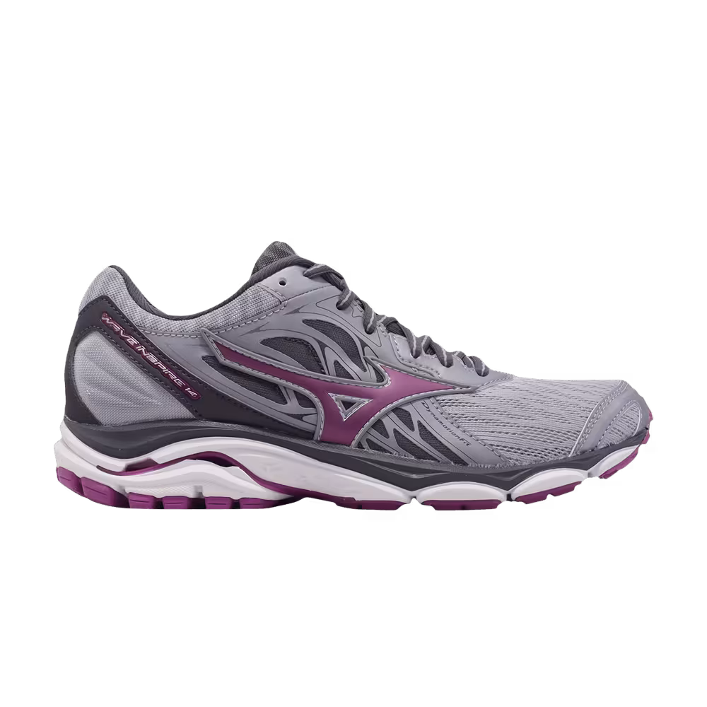 Mizuno Women's Wave Inspire 14 D Wide Grey Purple