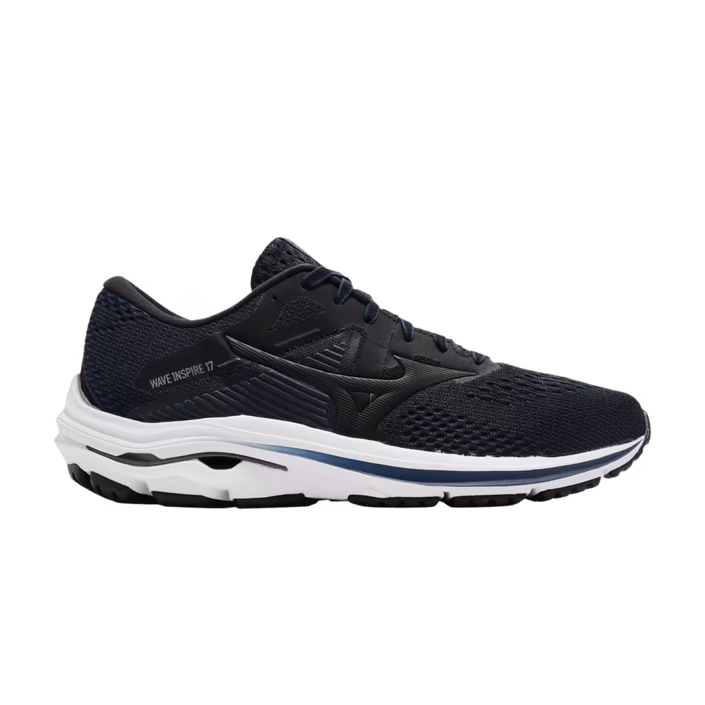 Mizuno Wave Inspire 17 Black Gibraltar Sea