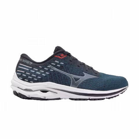 Mizuno Wave Inspire 17 Waveknit 4E Wide 'Blue Grey'