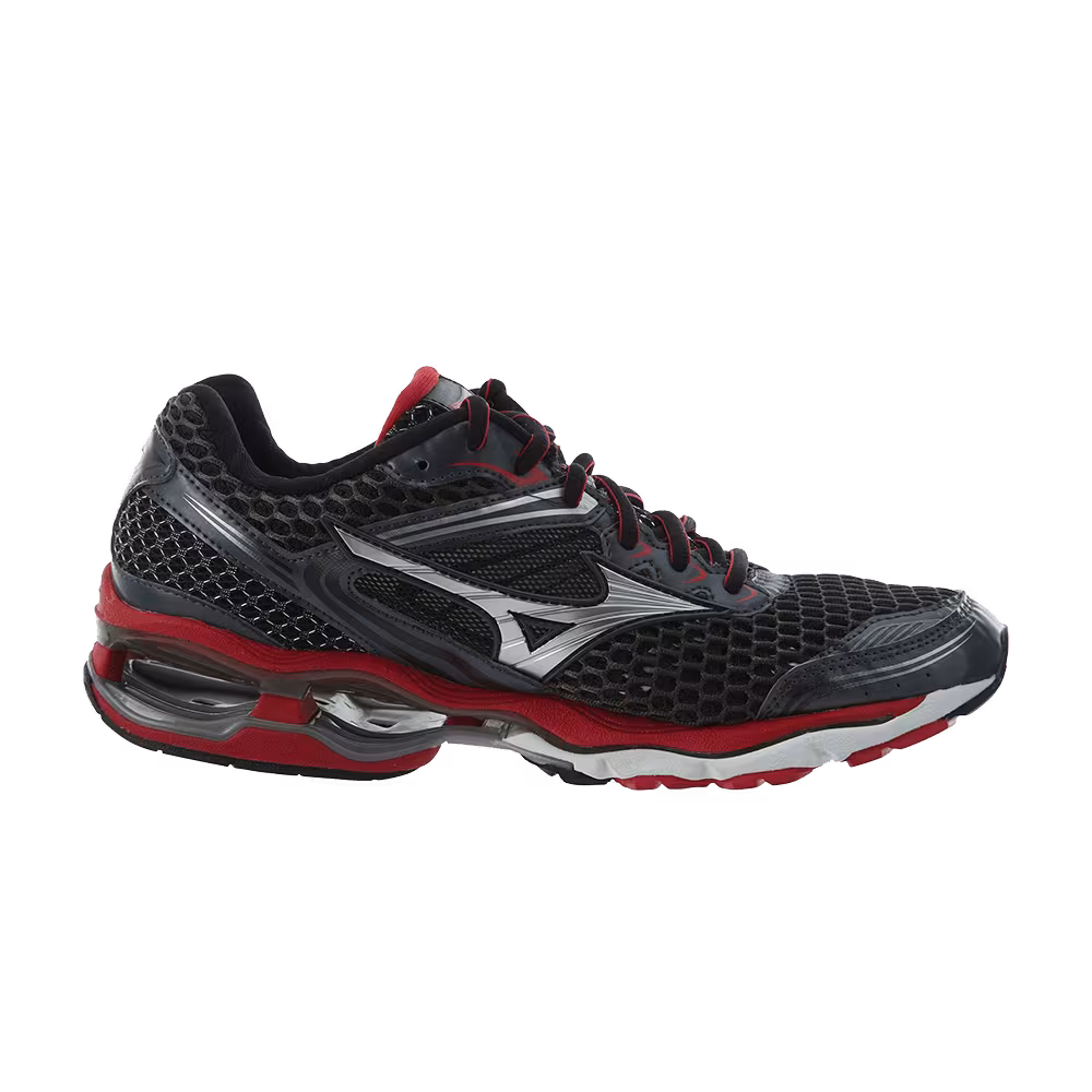 Mizuno Wave Creation 17 Shadow Silver Red