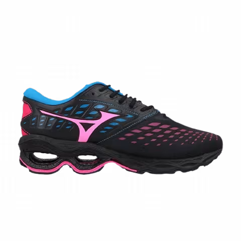 Mizuno Wave Creation LS 'Black Pink Blue'
