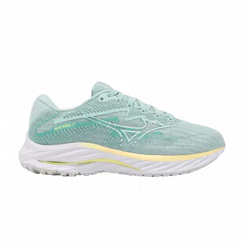 Mizuno Wmns Wave Rider 27 Super Wide 'Light Green White'