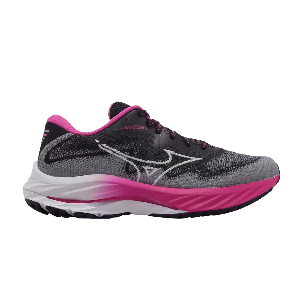 Mizuno Women's Wave Rider 27 SSW Black Pink