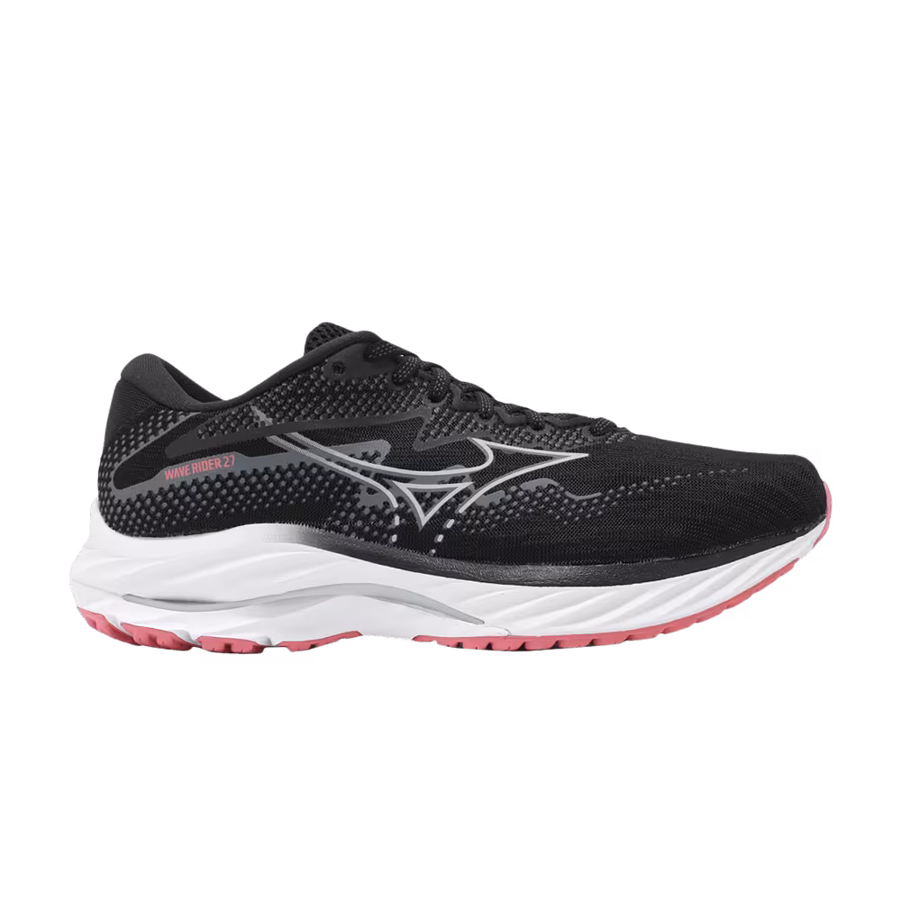 Mizuno Wave Rider 27 Super Wide Black Nickel Dubarry
