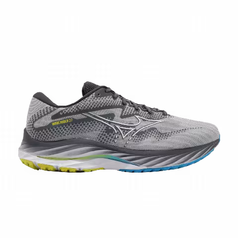 Mizuno Wave Rider 27 Super Wide 'Pearl Blue Volt'