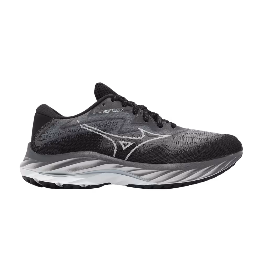 Mizuno Women's Wave Rider 27 SSW Black Stormy Weather