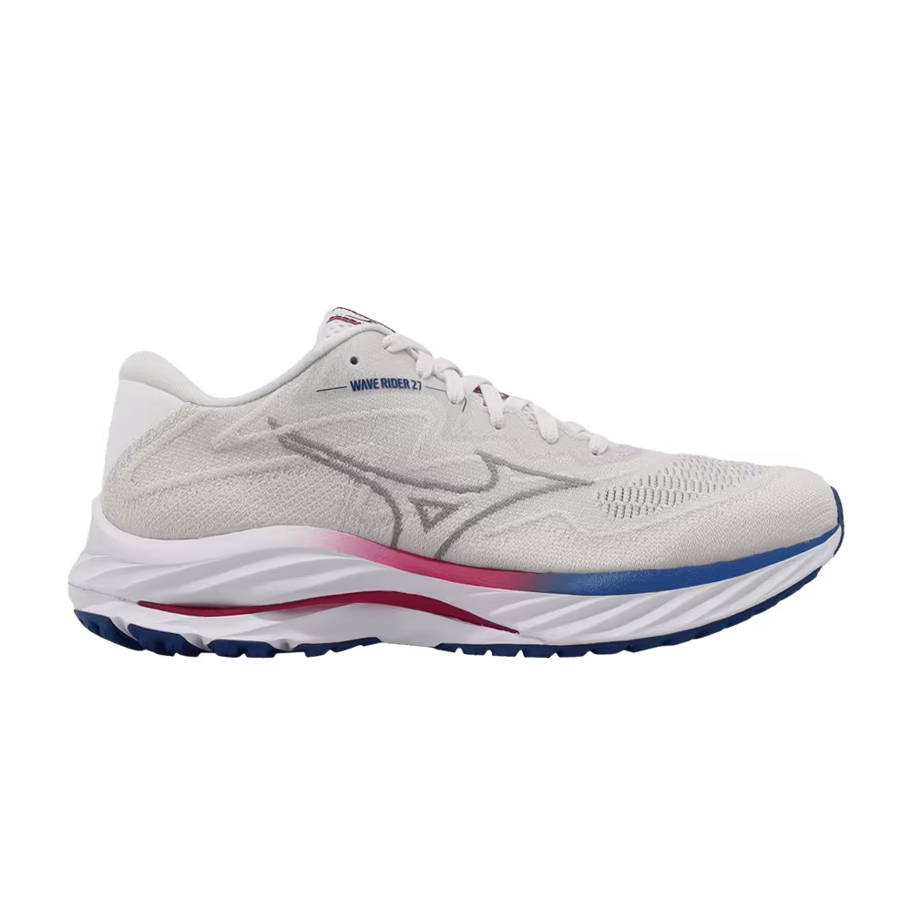 Mizuno Women's Wave Rider 27 SSW White Papyrus