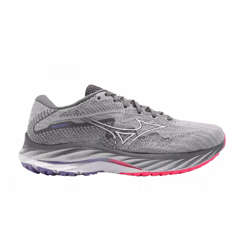 Mizuno Wmns Wave Rider 27 'Pearl Blue Hi-Vis Pink'