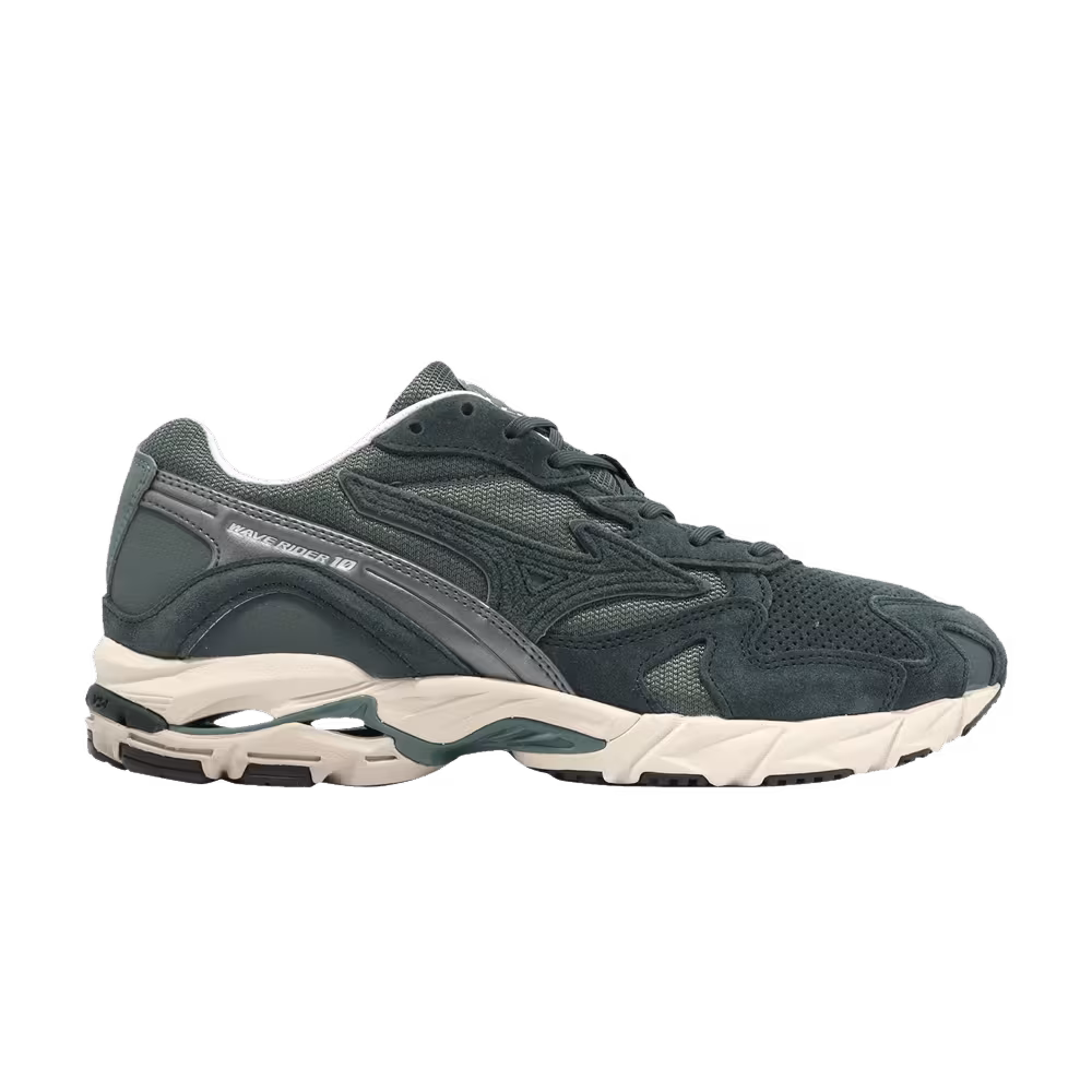 Mizuno Wave Rider 10 Silver Pine