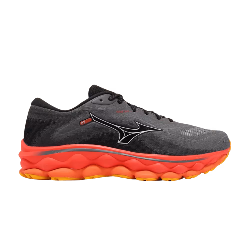 Mizuno Wave Sky 7 Super Wide Turbulence Hot Coral