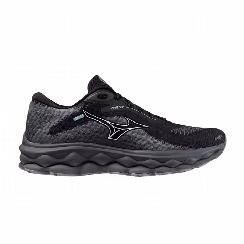 Mizuno Wmns Wave Sky 7 Wide 'Black Turbulence'