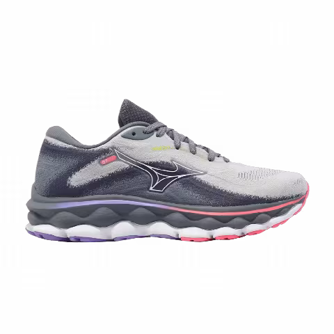 Mizuno Wmns Wave Sky 7 Super Wide 'Pearl Blue High-Vis Pink'