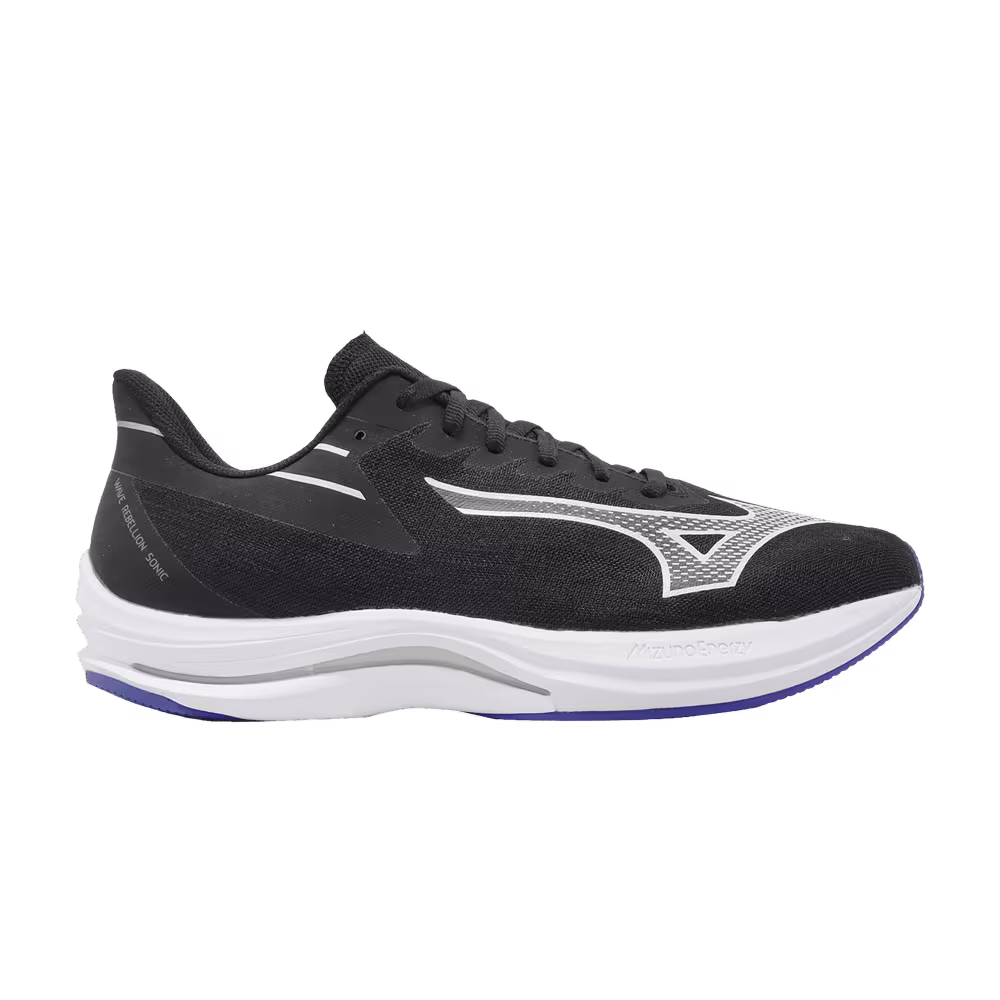 Mizuno Wave Rebellion Sonic Wide Black Blue