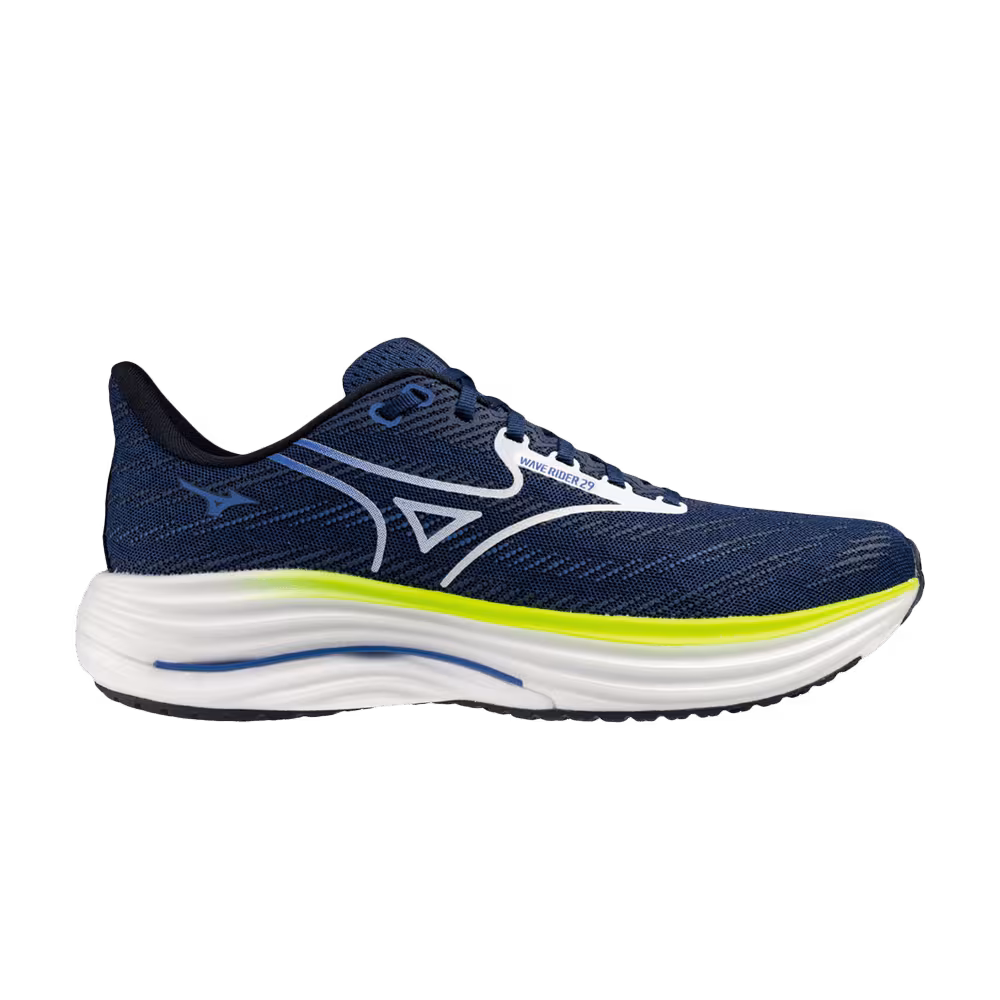 Mizuno Wave Rider 29 Super Wide Navy White