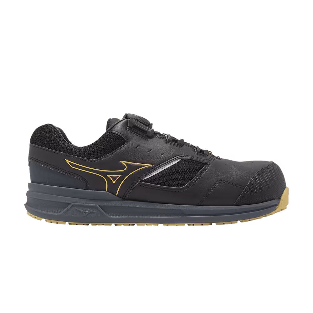 Mizuno Prime Fit LS 2 51L Wide BOA Black Yellow