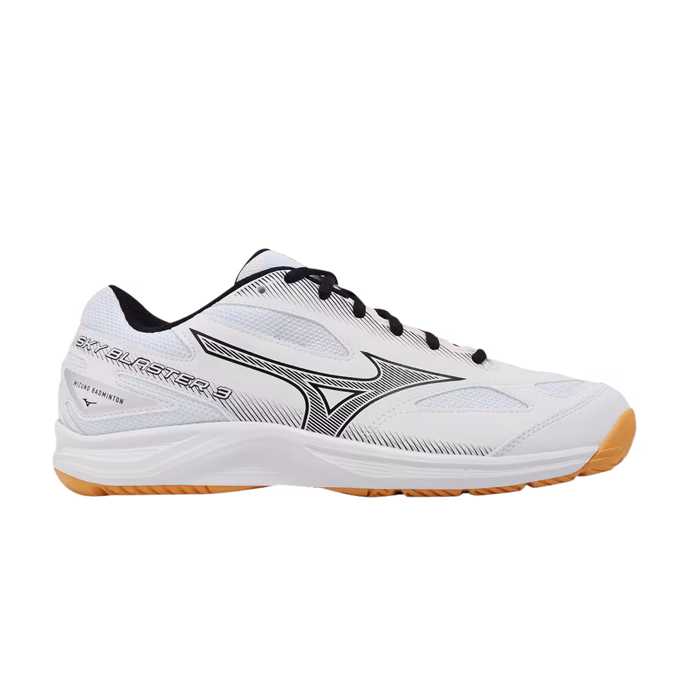 Mizuno Sky Blaster 3 Wide White Black Silver