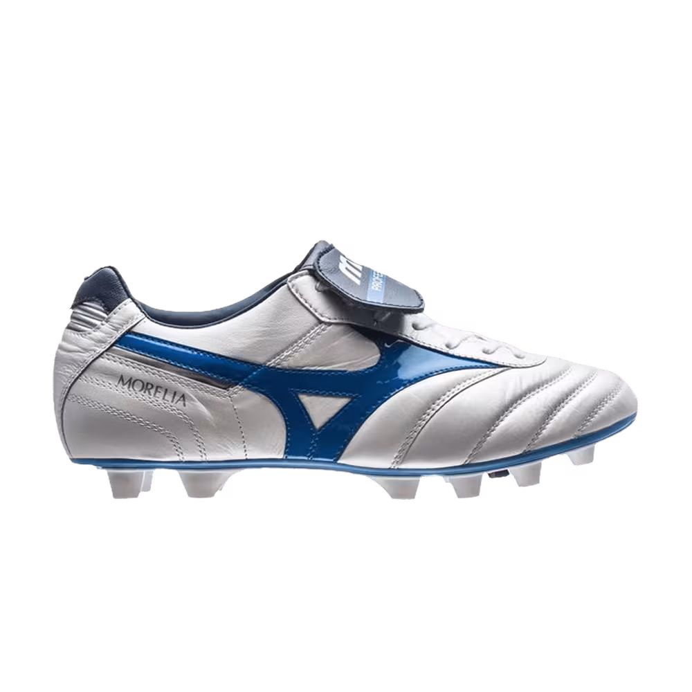 Mizuno Morelia 2 FG White Directoire Blue