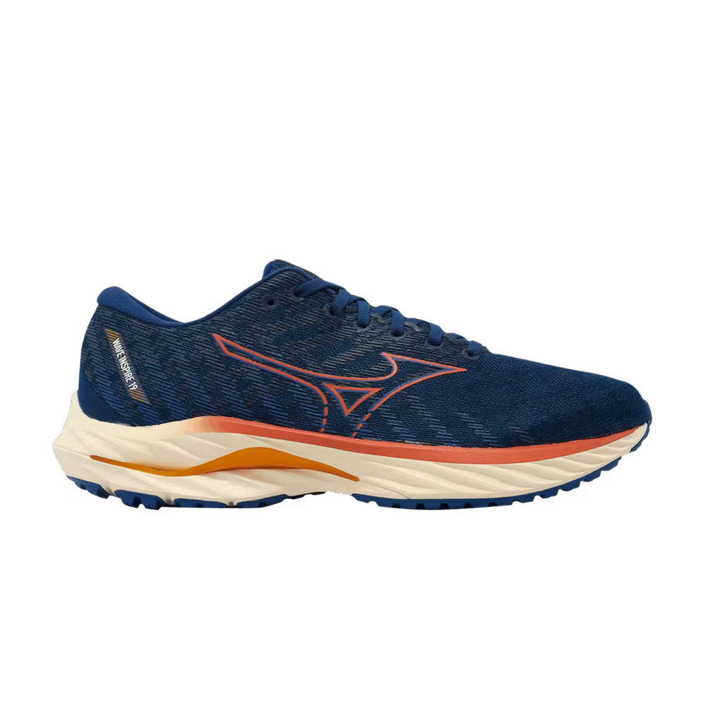 Mizuno Wave Inspire 19 Blue Opal Tigerlily