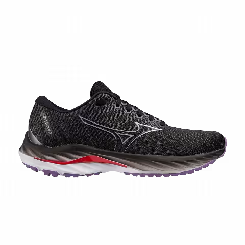Mizuno Wmns Wave Inspire 19 Wide 'Black Bittersweet'