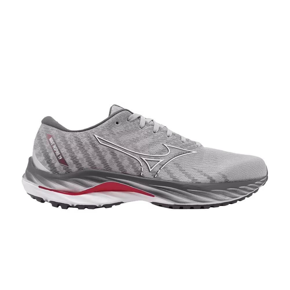 Mizuno Wave Inspire 19 2E Wide Harbor Mist Bittersweet