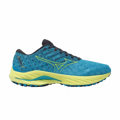 Mizuno Wave Inspire 19 Super Wide 'Jet Blue Bolt'