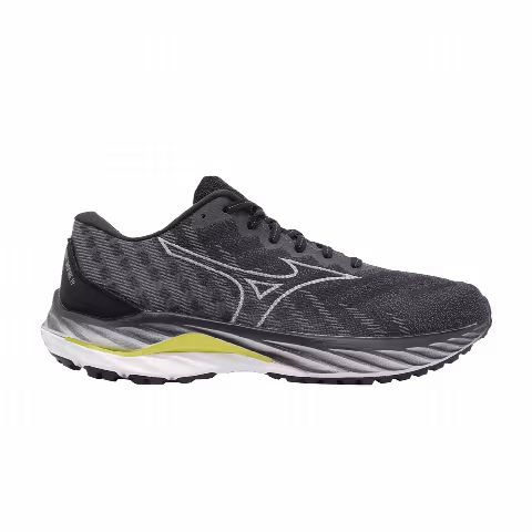 Mizuno Wave Inspire 19 2E Wide 'Black Blazing Yellow'