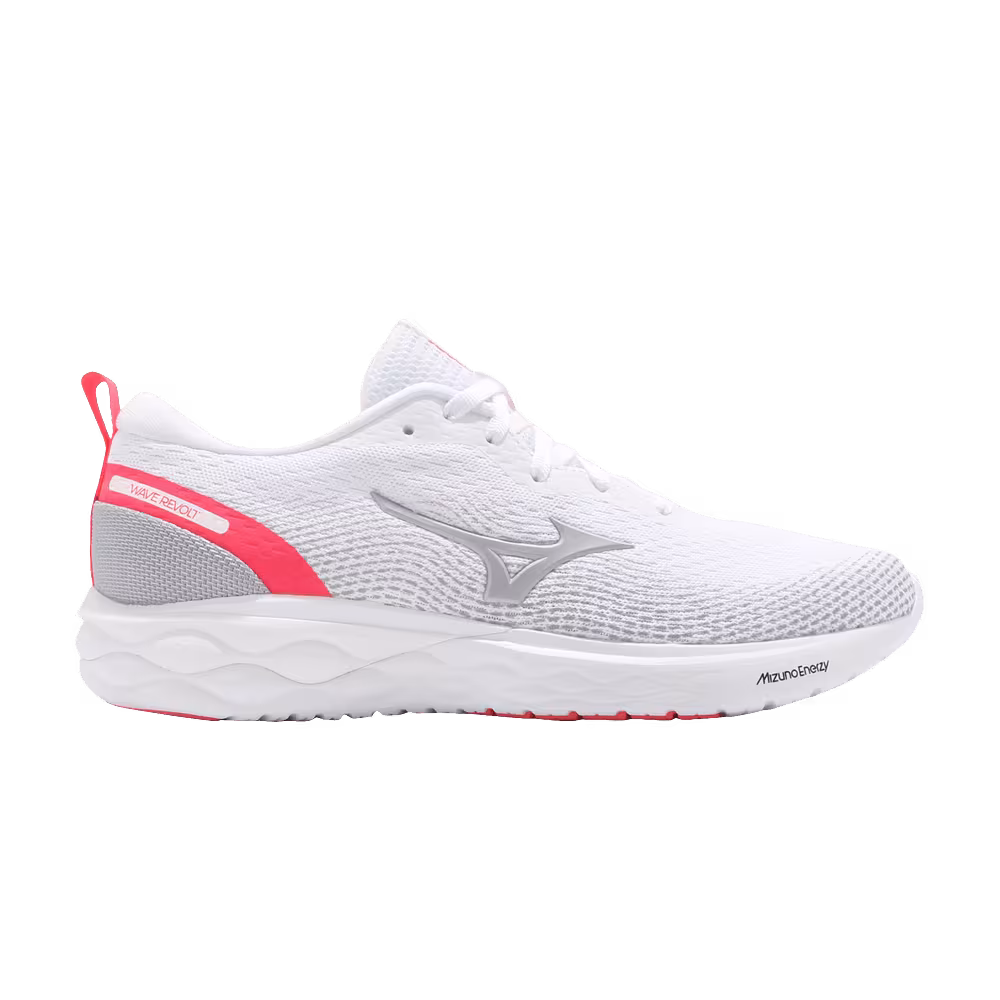 Mizuno Women's Wave Revolt White Silver