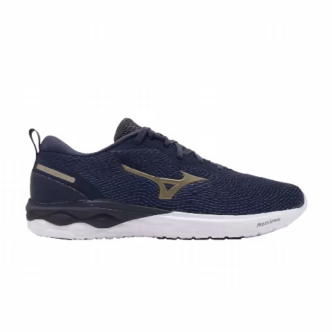 Mizuno Wave Revolt 'Navy Gold'
