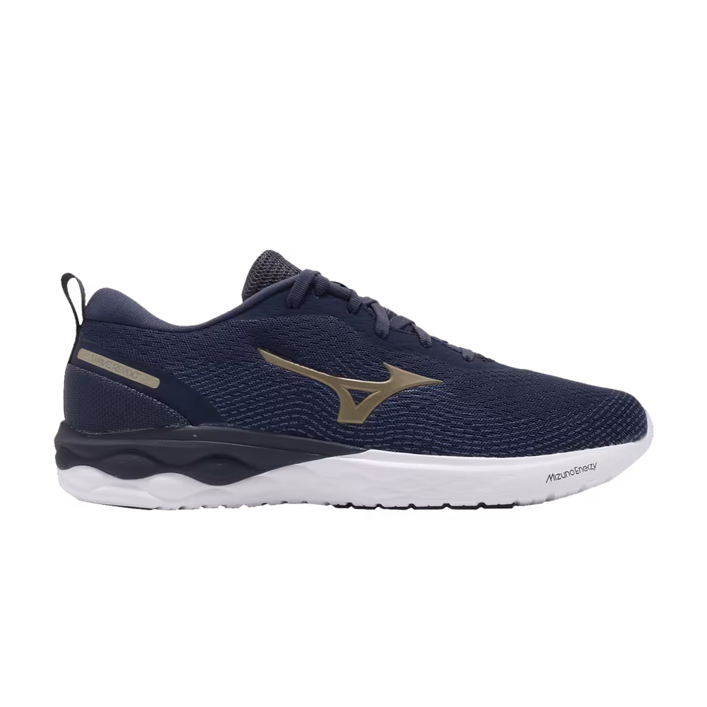 Mizuno Wave Revolt Navy Gold