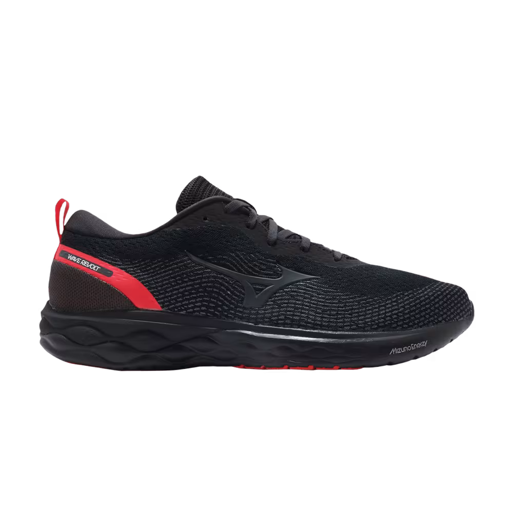 Mizuno Wave Revolt Wide Black Red
