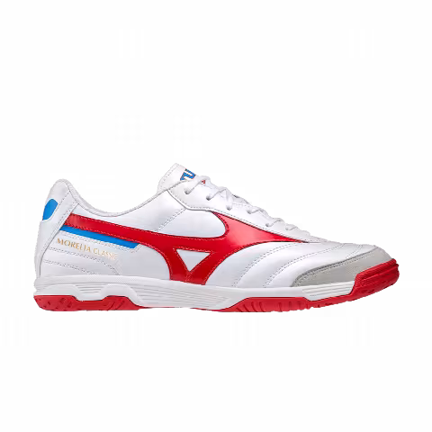 Mizuno Morelia Sala Classic IN 'White High Risk Red'