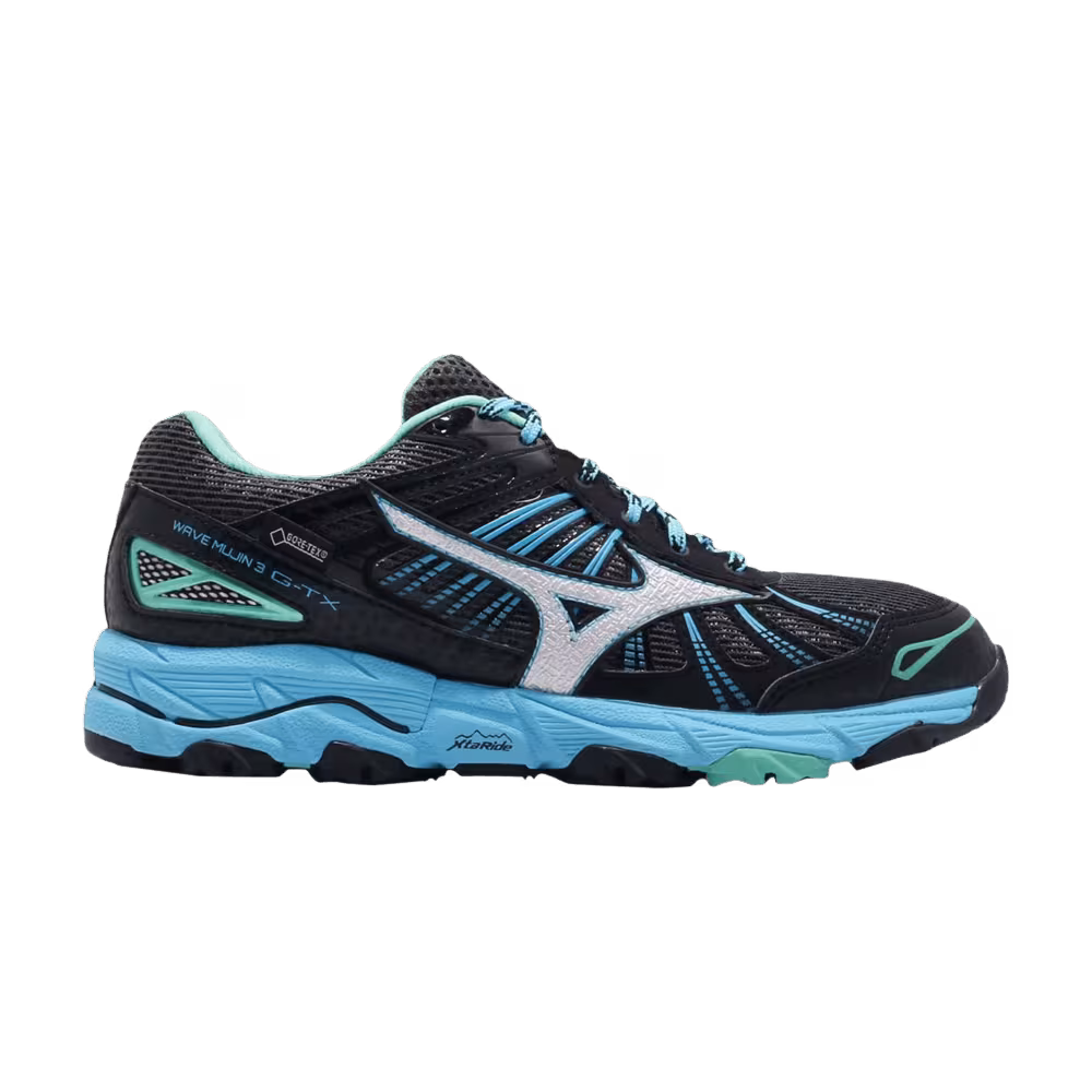 Mizuno Women's Wave Mujin 3 G-TX Black Blue