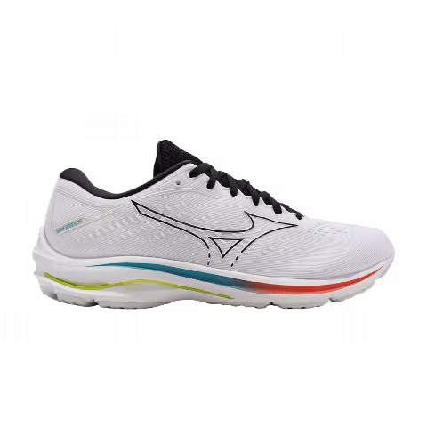 Mizuno Wave Rider 25 Super Wide 'White Black'