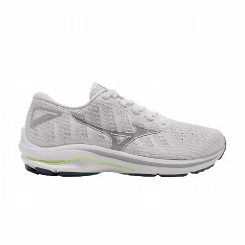 Mizuno Wmns Wave Rider 25 Waveknit Super Wide 'Grey White'