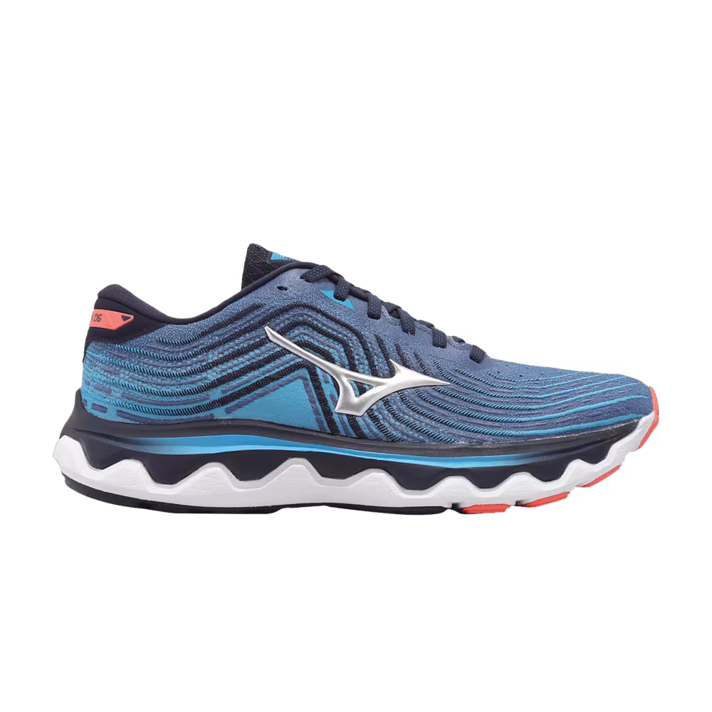 Mizuno Wave Horizon 6 Blue Silver Orange