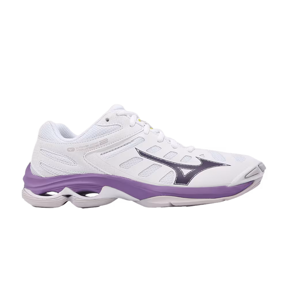 Mizuno Women's Wave Voltage 2 White Purple