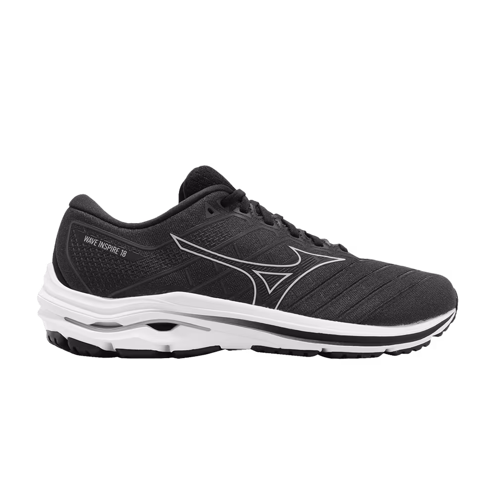 Mizuno Wave Inspire 18 4E Wide Black Silver