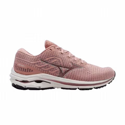 Mizuno Wmns Wave Inspire 18 Waveknit Super Wide 'Rose'